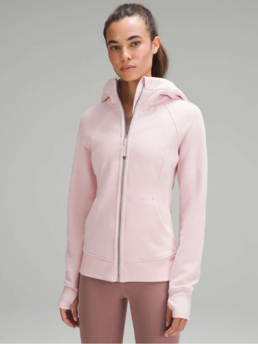 Pink hoodie